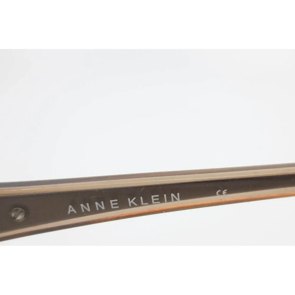 Anne Klein AK5004 Mocha Rectangular Metal Eyeglasses Frames 52-15-135 208